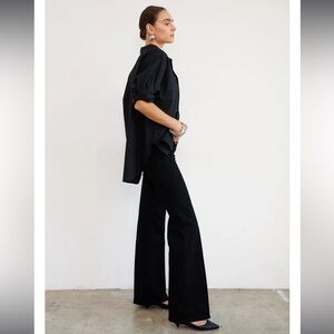 Jamie Haller | The Crease Jean in overdyed black BNWT *SOLD OUT ONLINE*